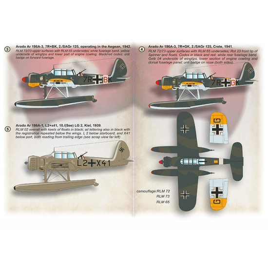 Arado Ar 196 72-461 Scale 1/72