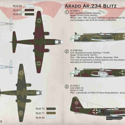 Arado Ar 234 Blitz 72-341 Scale 1/72