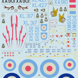 Avro Vulcan Part-1 72-252 Scale 1/72