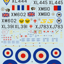 Avro Vulcan Part-2 72-256 Scale 1/72