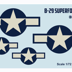 B-29 Superfortress, (B-29B & F-13A) 72-271 Scale 1/72