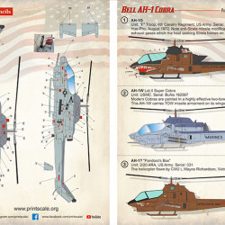 Bell AH-1 Cobra Part 2 48-187 Scale 1/48