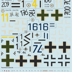 Bf.109K Kurfurst Part-2/ 48-104 Scale 1/48