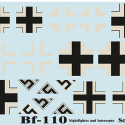 Bf-110 Part-2 48-102 Scale 1/48