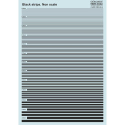Black strips 037-camo Non Scale
