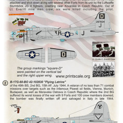 Boeing B-17 Flying Fortress Part 3 48-203 Scale 1/48