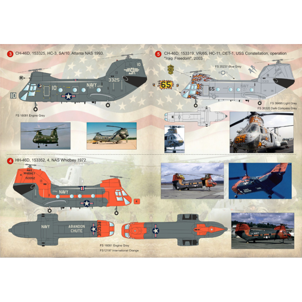 Boeing Vertol 107 Part 2 / 72-153 / CH-46D 152520 HC-8 BR/40 Memphis ...