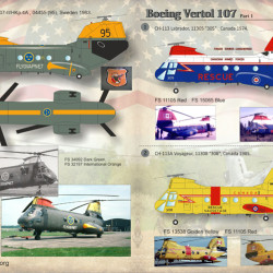 Boeing-Vertol 107 part 1 72-149 Scale 1/72