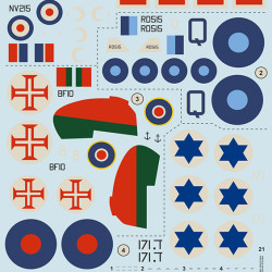 Bristol Beaufighter Mk.X Part 2 72-436 Scale 1/72