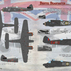 Bristol Beaufighter Part-2 72-391 Scale 1/72