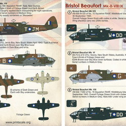 Bristol Beaufort RAAF Part-2 48-240 Scale 1/48