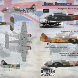 Bristol Beavfighter 72-082 Scale 1/72