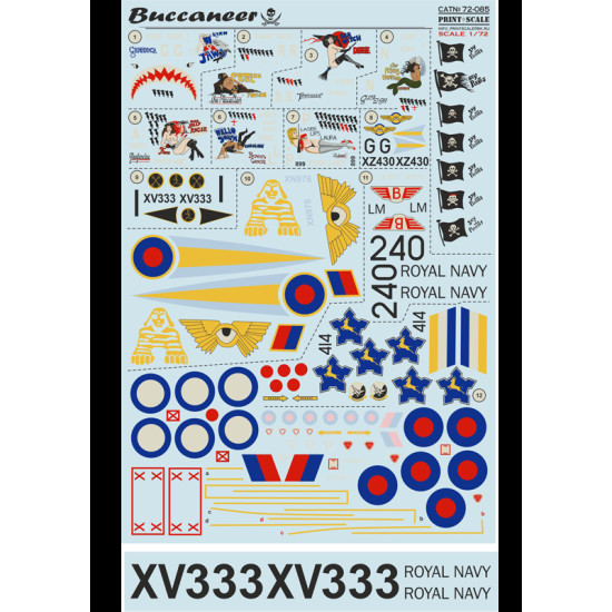 Buccaneer 72-085 Scale 1/72