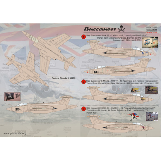 Buccaneer 72-085 Scale 1/72