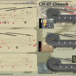 Ch-47 Chinook 72-041 Scale 1-72