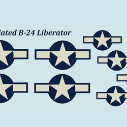 Consolidated B-24 Liberator 72-324 Scale 1/72