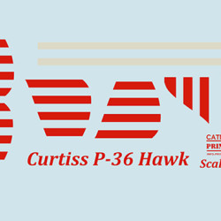 Curtiss P-36 Hawk 72-315 Scale 1/72