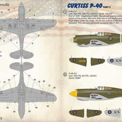 Curtiss P-40 C, CU. Part 2 48-169 Scale 1/48