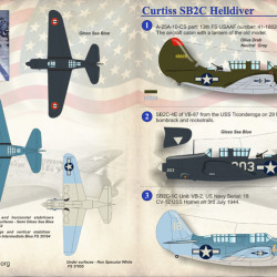 Curtiss SB2C Helldiver 72-139 Scale 1/72