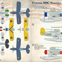 Curtiss SOC Seagull Part 1 72-356 Scale 1/72