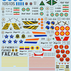 Dassault Mirage F.1 Part-1 72-373 Scale 1/72