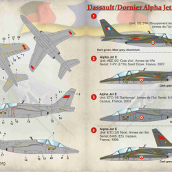 Dassault/Dornier Alpha Jet Part-2 72-183 Scale 1/72