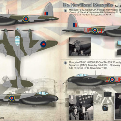 De Havilland Mosquito Part-1 48-085 Scale 1/48