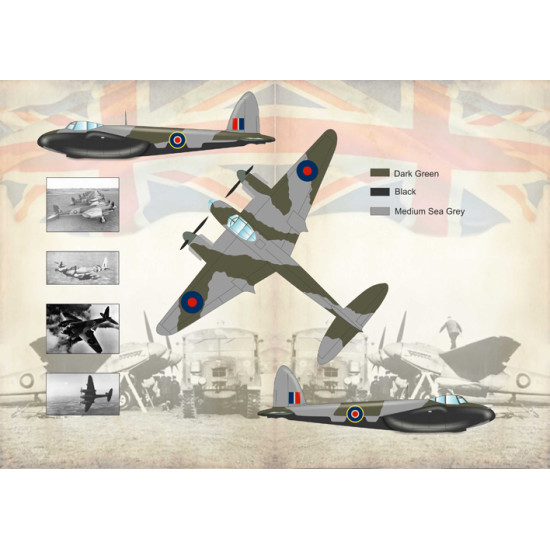 De Havilland Mosquito Part-2 48-086 Scale 1/48