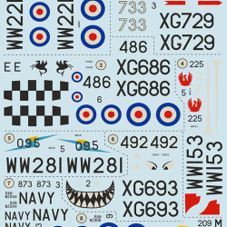 De Havilland Sea Venom 72-326 Scale 1/72