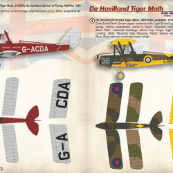 De Havilland Tiger Moth Part-1 48-179 Scale 1/48