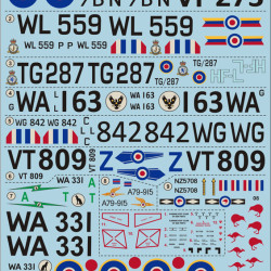 De Havilland Vampire one-seater 72-051 Scale 1/72