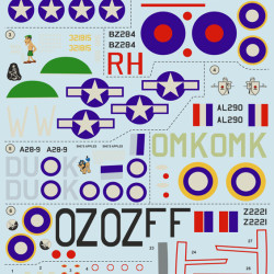 Douglas A-20 72-084 Scale 1/72