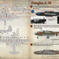 Douglas A-20 72-084 Scale 1/72