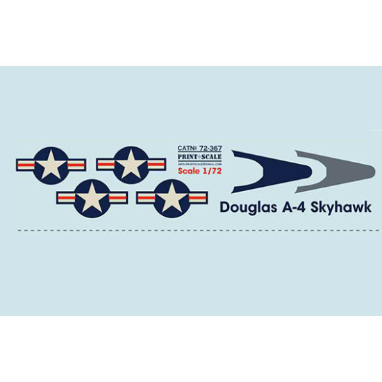 Douglas A4 Skyhawk. Part 1 72-367 Scale 1/72