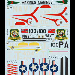 Douglas F3D Skyknight 72-087 Scale 1/72