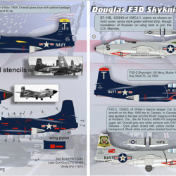 Douglas F3D Skyknight 72-087 Scale 1/72