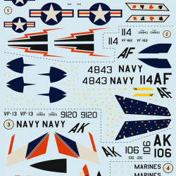 Douglas F4DF-6 Skyray 72-297 Scale 1/72