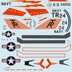 Douglas F4DF-6 Skyray 72-297 Scale 1/72