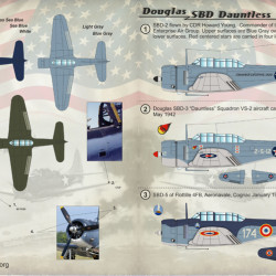 Douglas SBD Dauntless 72-112 Scale 1/72