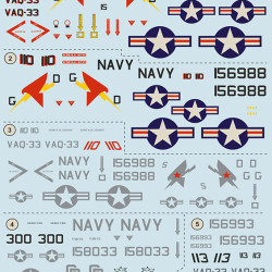 EA-6A Intruder Electronic Aggressor 72-474 Scale 1/72