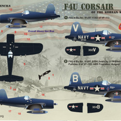 F 4 U Corsair 72-052 Scale 1/72