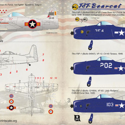 F 8 F Bearcat 72-013 Scale 1/72