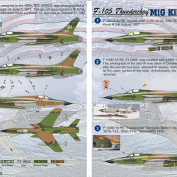 F-105 Thunderchief MiG Kill 48-070 Scale 1/48