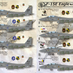 F-15E EAGLES 72-030 Scale 1/72