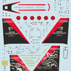 F-15J 60-th Anniversary Part 2 72-470 Scale 1/72