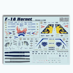 F-18 Hornet /144-019 Scale 1/144