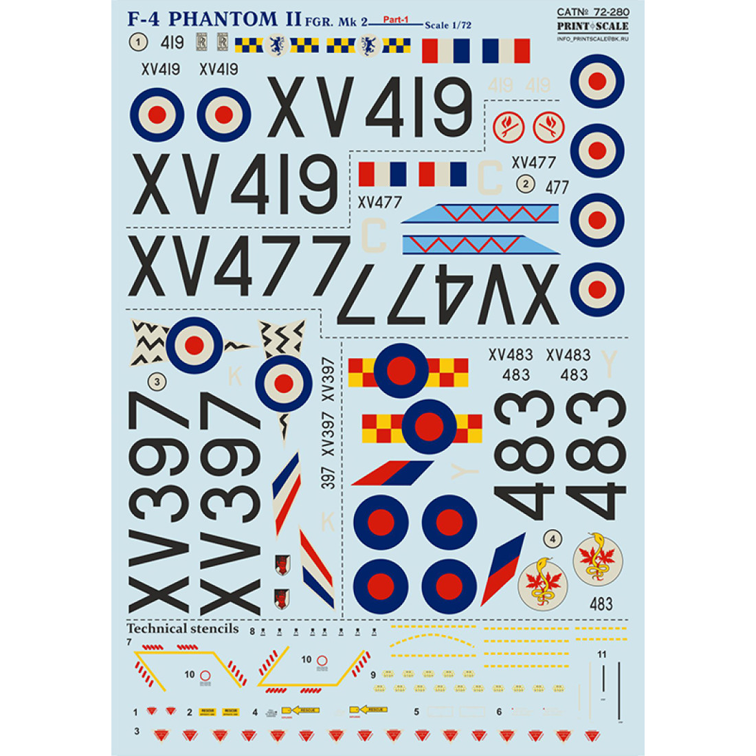 Fgr Kit.pdf Buy F-4 Phantom II FGR.Mk 2 Part-1 / 72-280 model kit online at ...