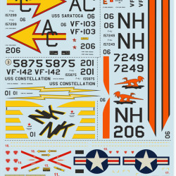 F-4 Phantom IIs Part-2 72-266 Scale 1/72