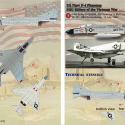 F-4 Phantom MIG Killers Vietnam War Part-2 48-148 Scale 1/48