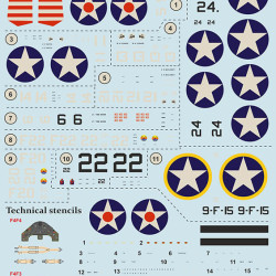 F4F Wildcat Aces (with 3D instrumental panel) 72-441, Scale 1/72